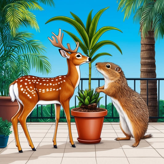 Q: We have deer and gophers, will they be safe from those critters?
